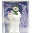 The Snowman holding The Snowdog Cake Topper