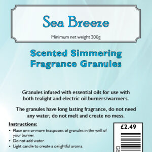 sea breeze granules label